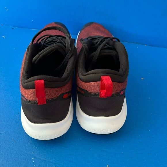 Nike Flex Experience RN8 Black Red Running Shoes Sneakers AJ5900-001 Men's 11.5 - Picture 4 of 6